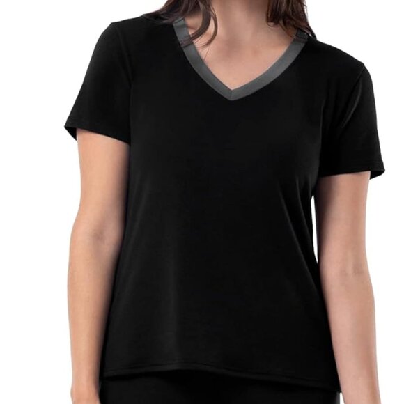 Women's Short Sleeve Tee and Pant 2 Piece Sleep Pajama Set
